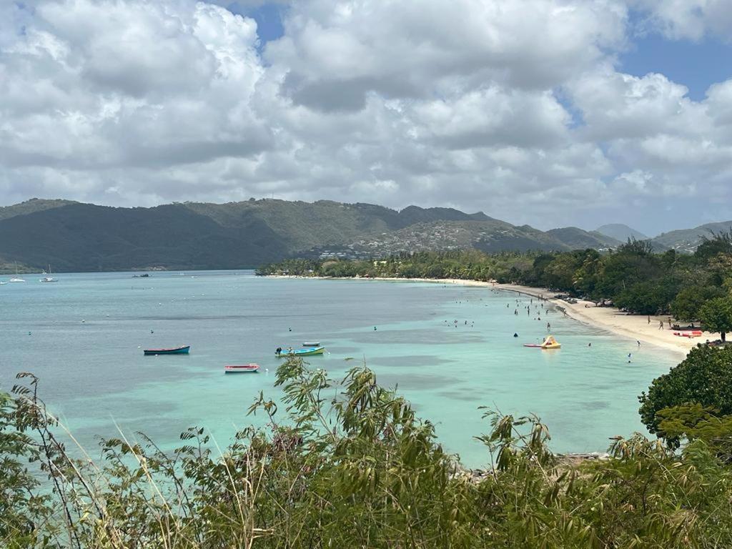 Agreable Appartement En Rez-De-Jardin A 450M De La Mer Sainte-Anne Exteriör bild